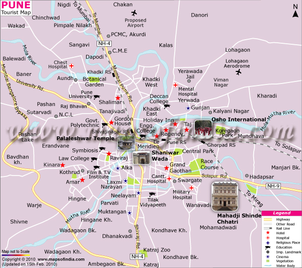 Pune Travel Map