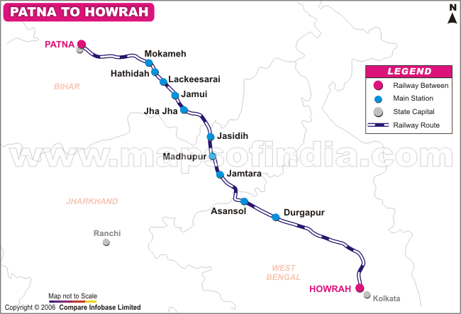 Patna To Howrah