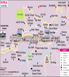 Tourist map of Shimla