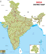 India Districts Map