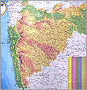 Maharashtra physical map