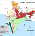 Climate Map of India