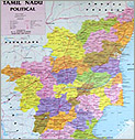 Gujarat Political Laminated Wall Map
