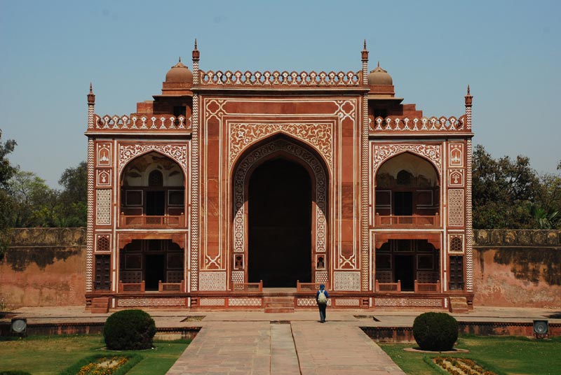 Entrance Gate of Tomb of Etimad ud Daulah from Interior