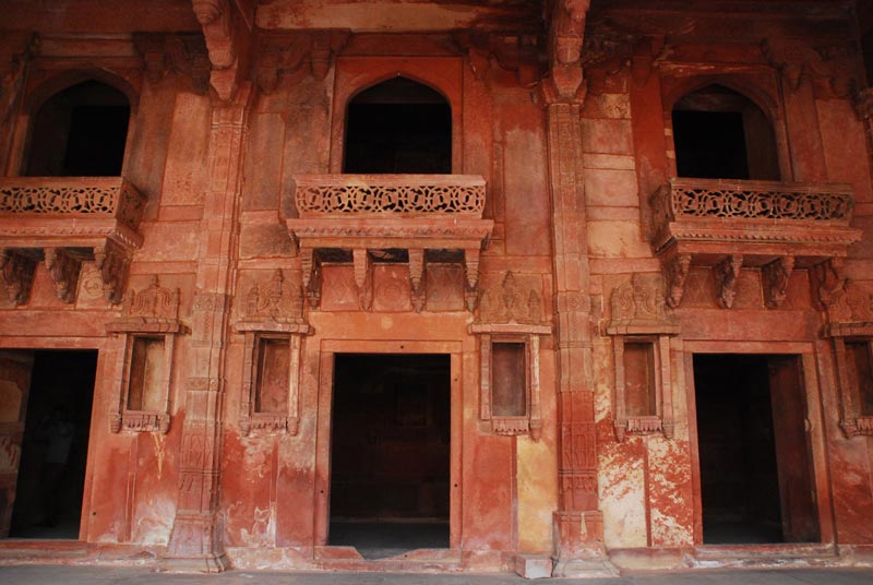 Interiors of Jodha Bai's Palace
