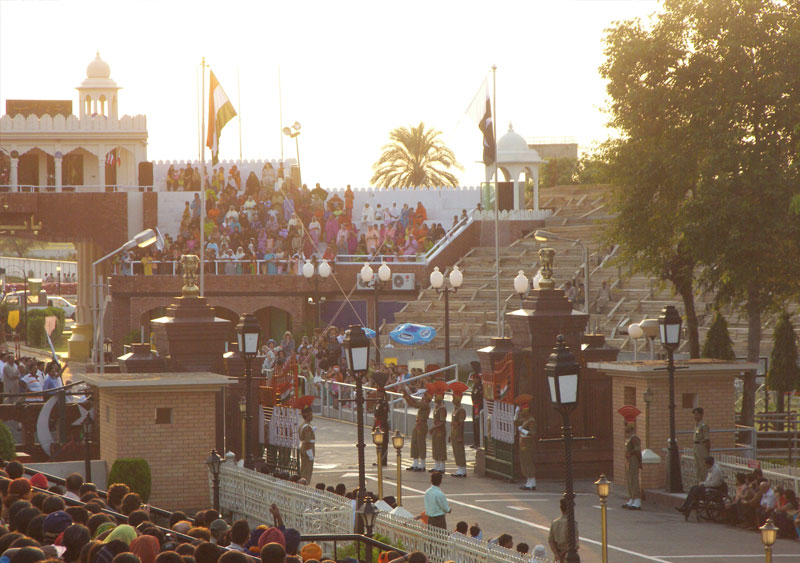 Wagah Border ceremony