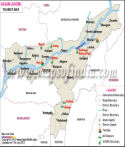 Assam Travel Map