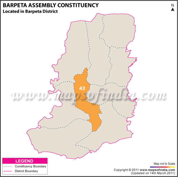 Barpeta District Map