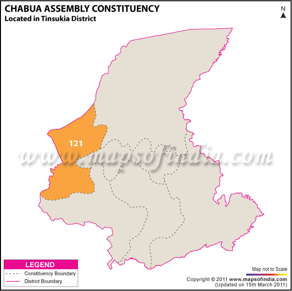 Chebua Assembly Constituency Result Map 2011