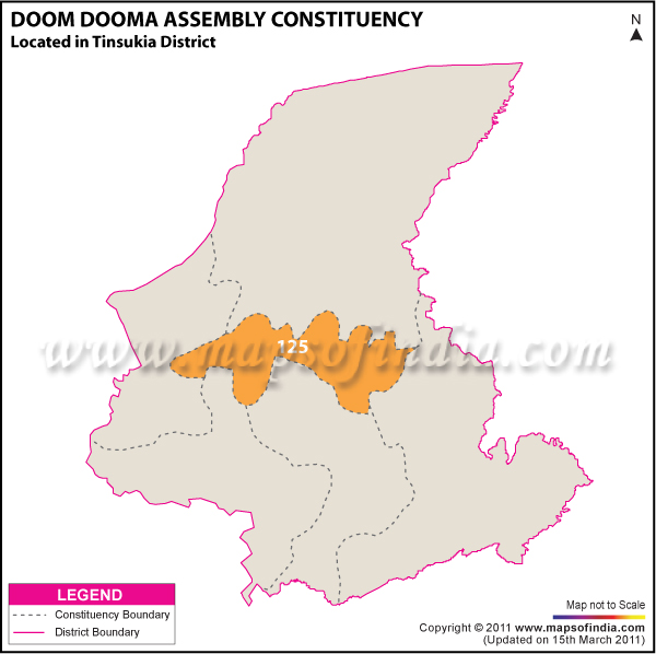 Doom Dooma Assembly Constituency Result Map 2011