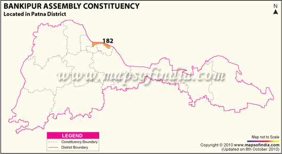 Assembly Constituency Map of Bankipur