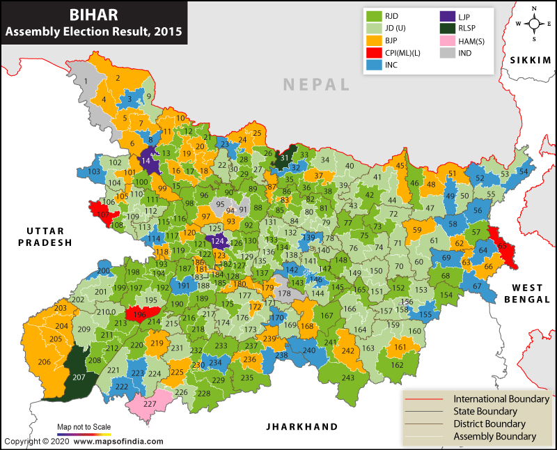 Bihar Assembly Election Results 2015