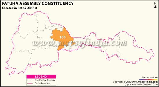 Assembly Constituency Map of Fatuha