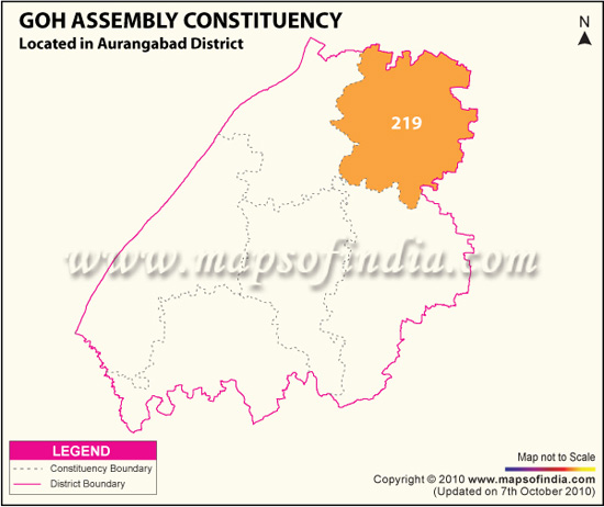 Assembly Constituency Map of Goh