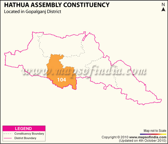 Assembly Constituency Map of Hasanpur