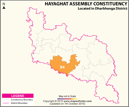 Assembly Constituency Map of Hayaghat