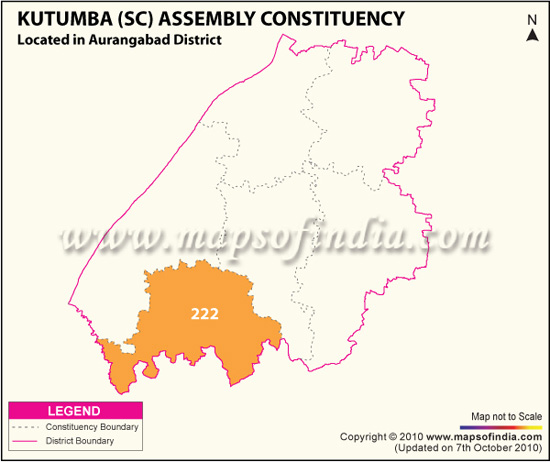 Assembly Constituency Map of Kutumba (SC)