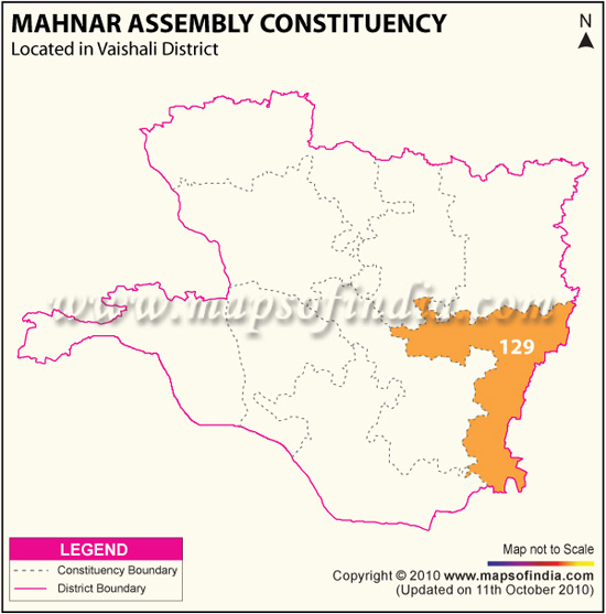 Assembly Constituency Map of Mahnar