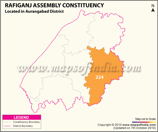 Assembly Constituency Map of Rafiganj
