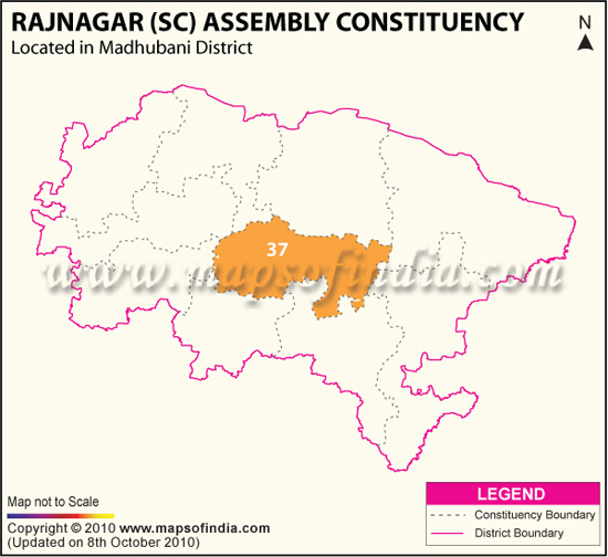 Assembly Constituency Map of Rajnagar (SC)
