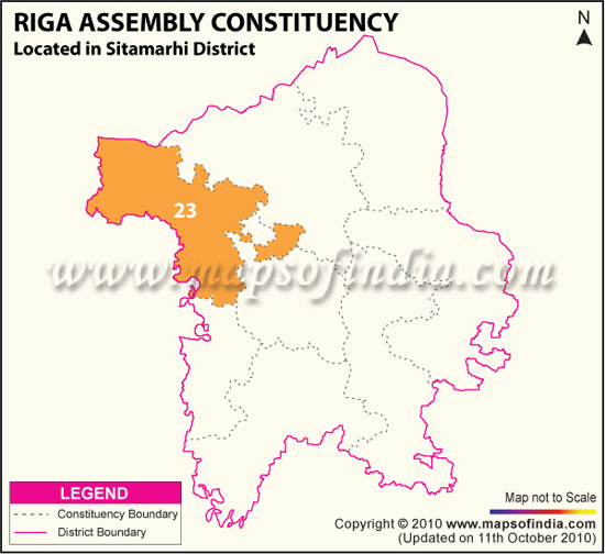 Assembly Constituency Map of Riga