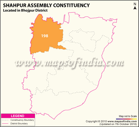 Assembly Constituency Map of Shahpur