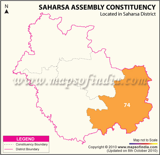 Assembly Constituency Map of Sonbarsha (SC)