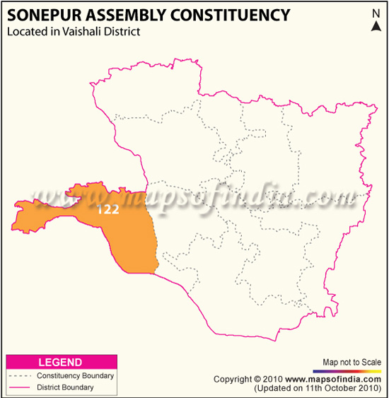 Assembly Constituency Map of Sonepur