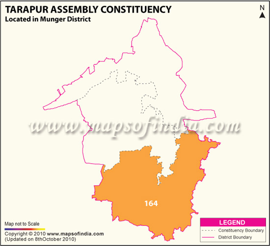 Assembly Constituency Map of Tarapur