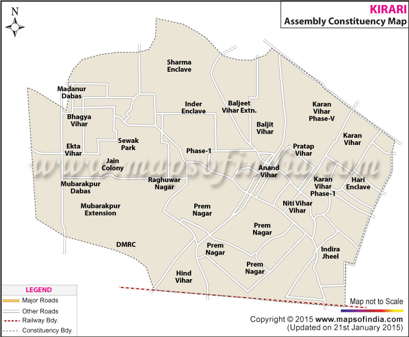  Contituency Map of Kirari