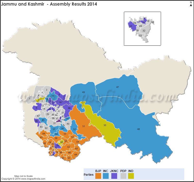 2014 Assembly Results Jammu Kashmir