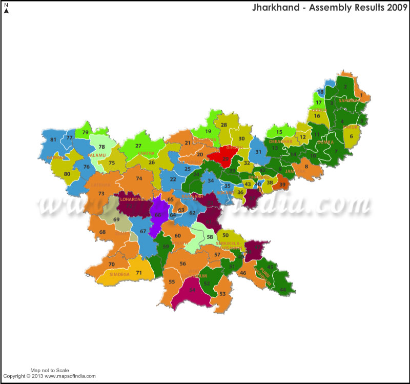 Jharkhand Assembly (Vidhan Sabha) Election Results 2014