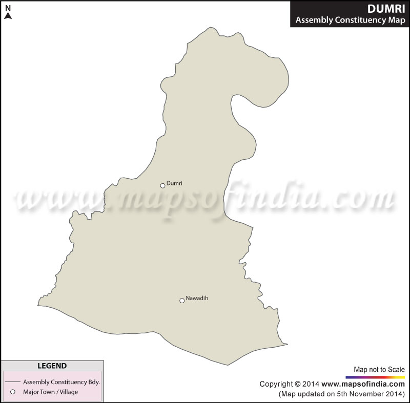 Map of Dumri Assembly Constituency