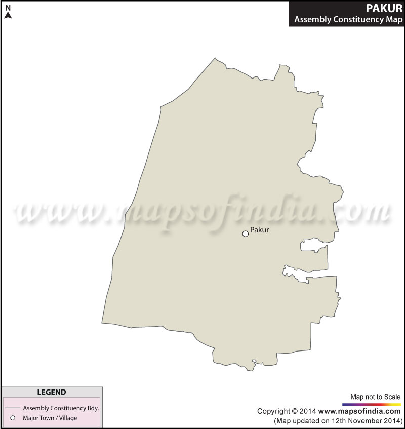Map of Pakur Assembly Constituency