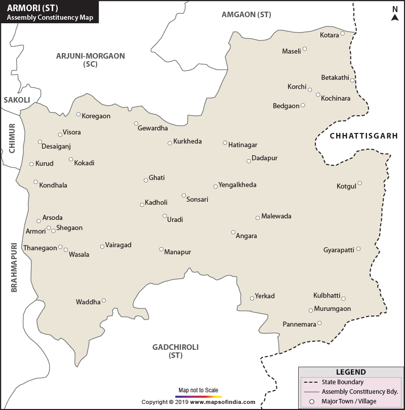 Armori Assembly Constituency Map