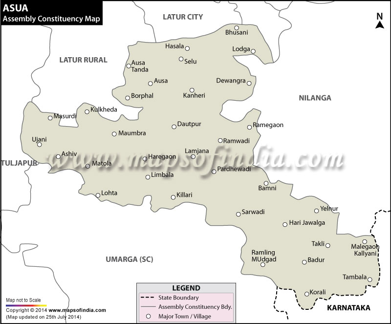 Ausa Assembly Constituency Map