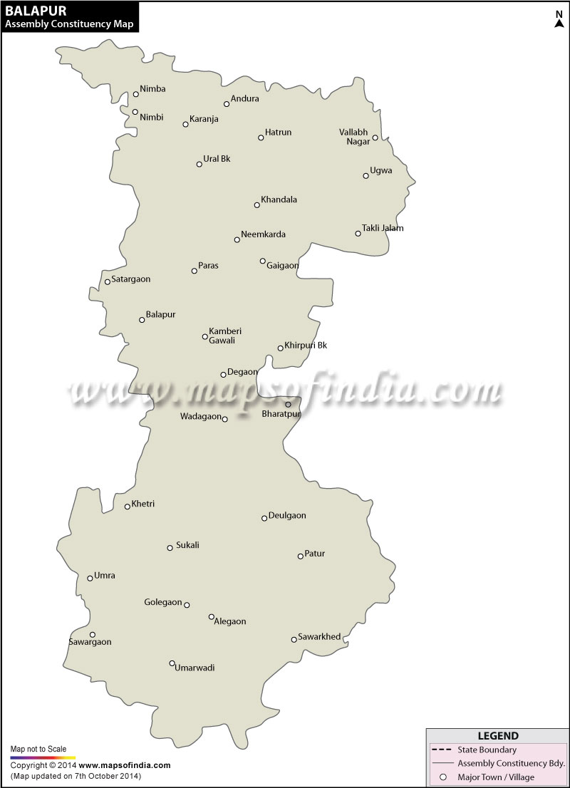 Balapur Assembly Constituency Map