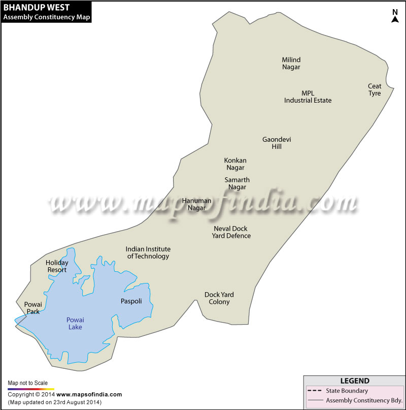 Bhandup West Assembly Constituency Map