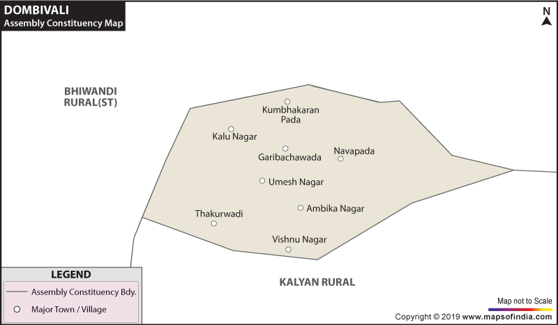 Dombivali Assembly Constituency Map