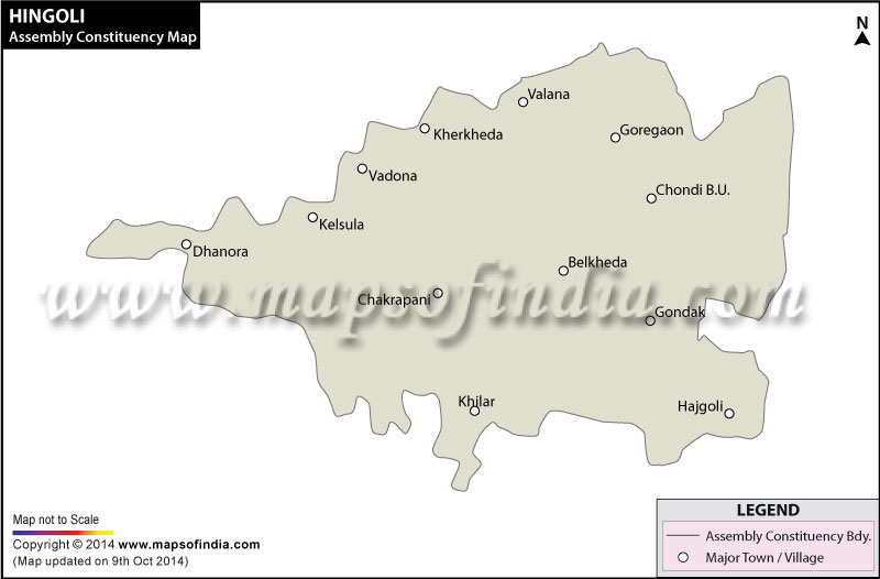 Hingoli Assembly Constituency Map