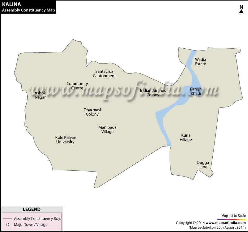 Kalina Assembly Constituency Map