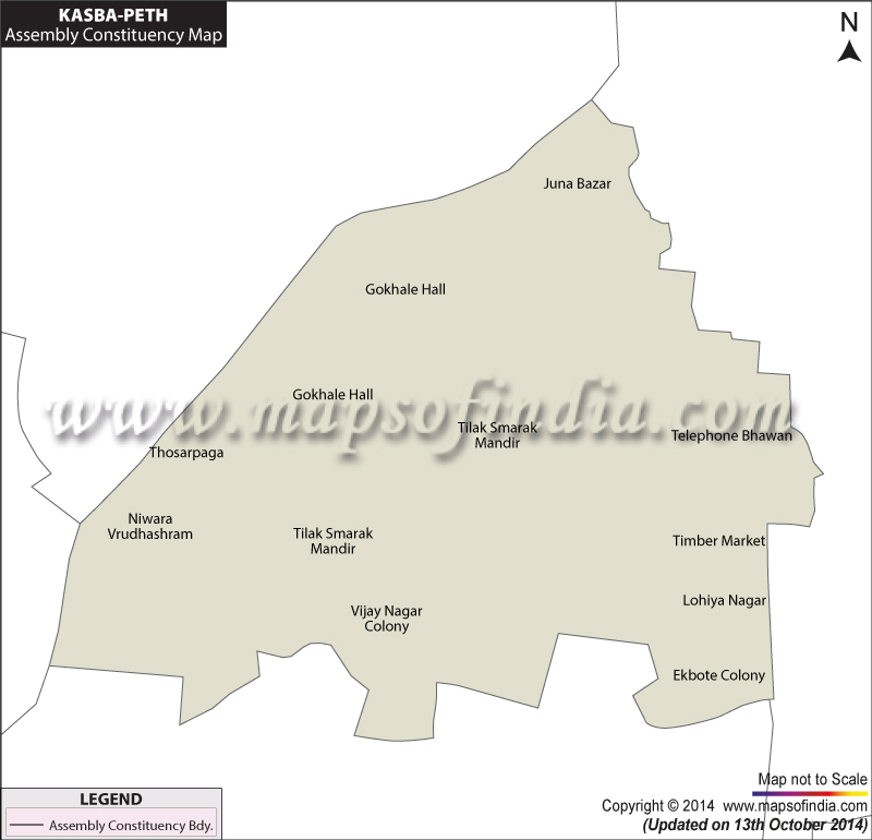 Kasba Peth Assembly Constituency Map