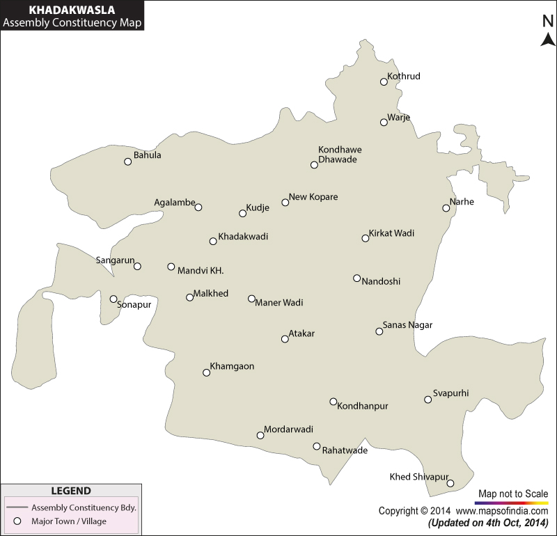 Khadakwasla Assembly Constituency Map