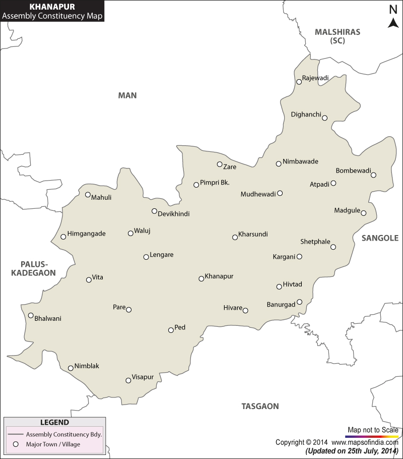 Khanapur Assembly Constituency Map