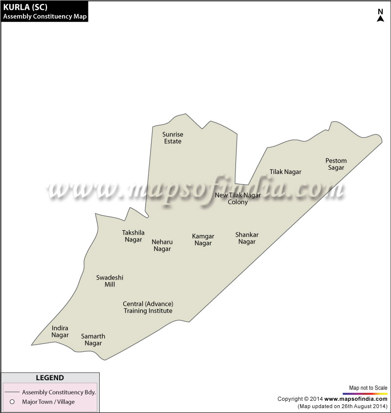 Kurla Assembly Constituency Map