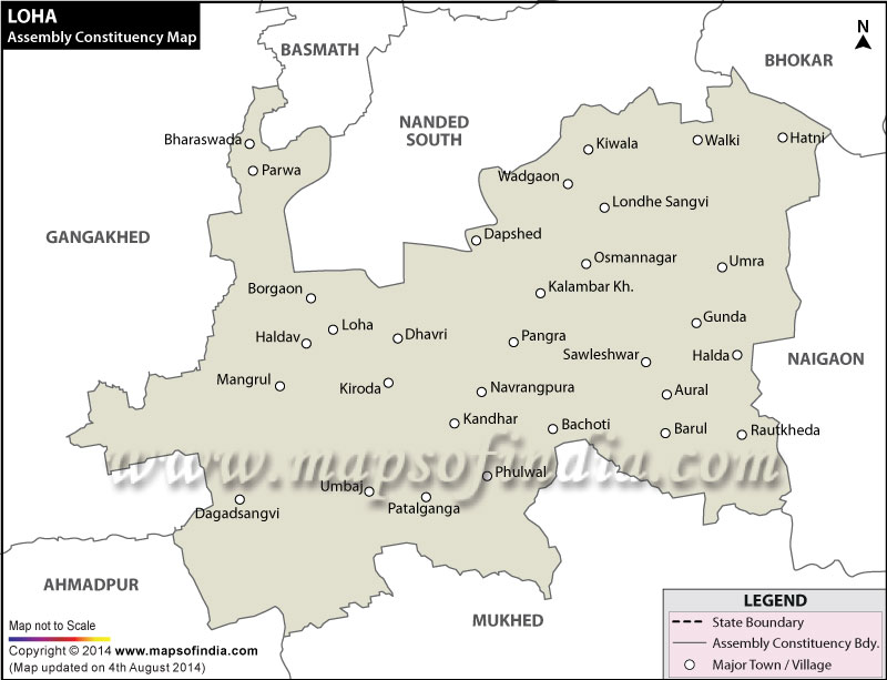 Loha Assembly Constituency Map