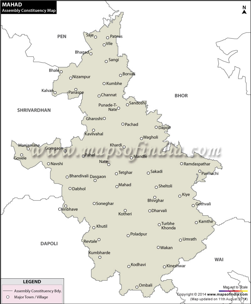 Mahad Assembly Constituency Map