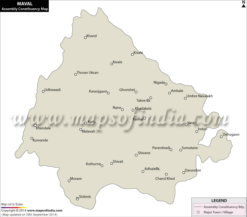 Maval Assembly Constituency Map
