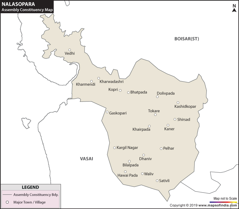 Nalasopara Assembly Constituency Map