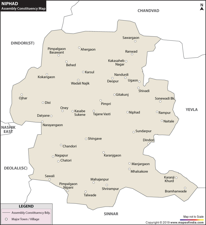 Niphad Assembly Constituency Map